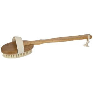 Kingsley 100% Natural Bristle Bath Brush with Detachable Handle