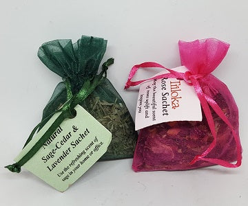 Natural Herbal Sachets - Rose Petals