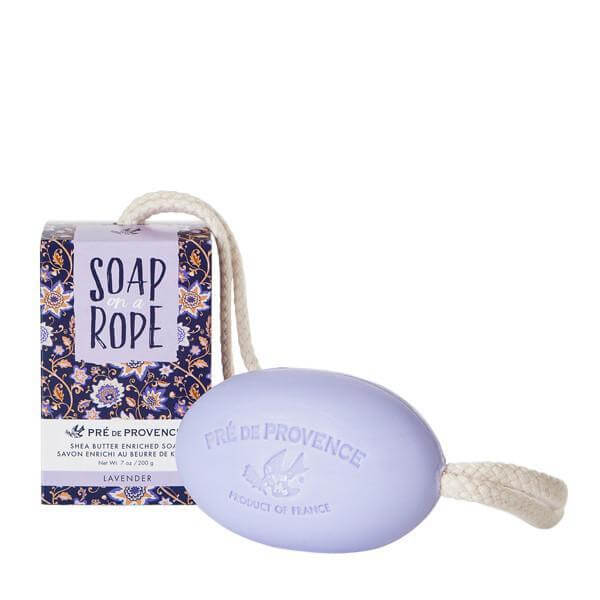 Pre de Provence Shea Butter Soap on a Rope 7oz 200g - Lavender