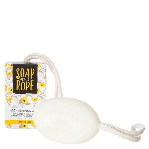 Pre de Provence Shea Butter Soap on a Rope 7oz 200g - Mirabelle