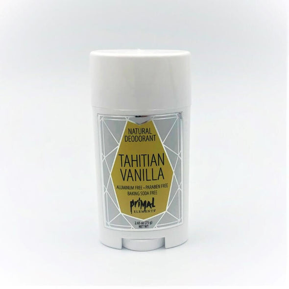 Primal Elements Natural Deodorant 2.65oz 75g - Tahitian Vanilla