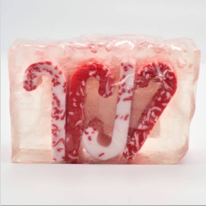 Primal Elements Seasonal Soap - Candy Cane