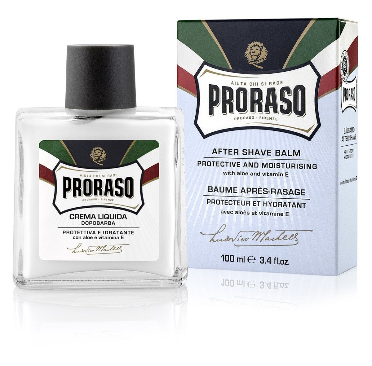 Proraso After Shave 3.4oz 100ml - Protective Aloe