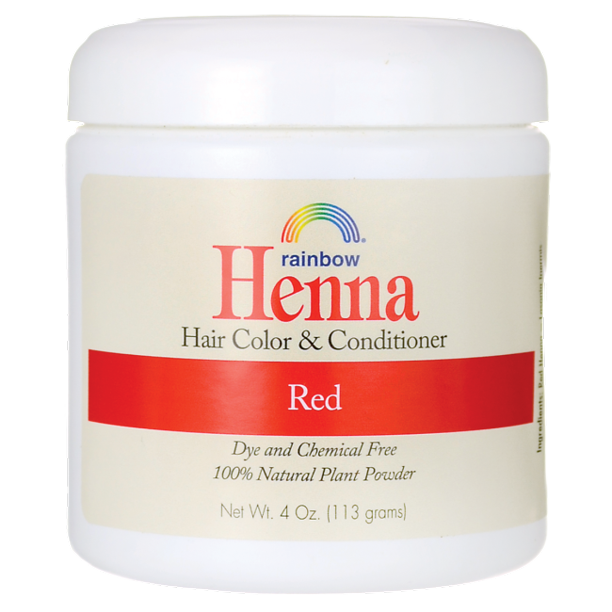 Rainbow Henna Hair Color 4oz 113g - Red