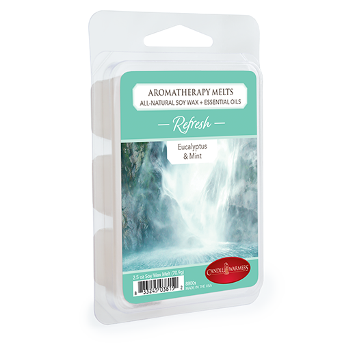 Candle Warmers Etc. Aromatherapy Wax Melts 2.5oz - Refresh (Eucalyptus & Mint)