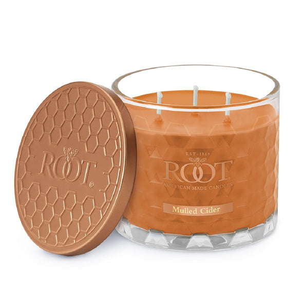 Root Candles 3-Wick Honeycomb 12oz - Mulled Cider