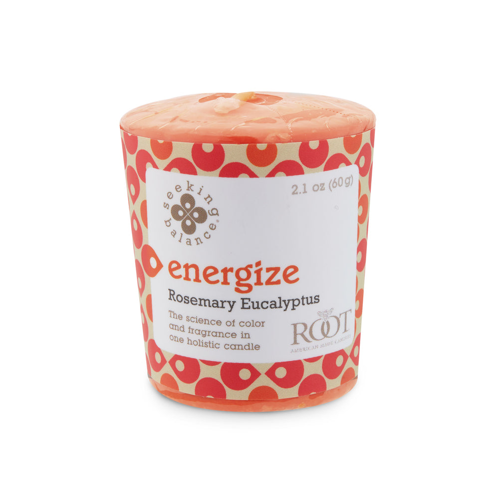 Root Candles Seeking Balance Votive 2.1oz 60g - Energize