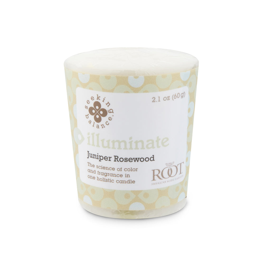 Root Candles Seeking Balance Votive 2.1oz 60g - Illuminate