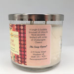 the soap opera soy wax natural candle aromatherapy long lasting gift rose all day pink aromatherapy