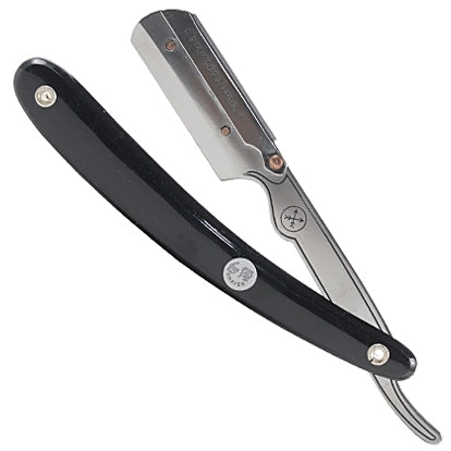 Parker SRB Professional Barber Shavette Straight Razor - Black