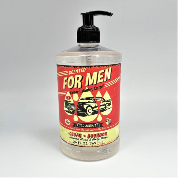 San Francisco Soap Company MAN WASH Liquid Soap 25.5fl oz - Cedar & Bourbon
