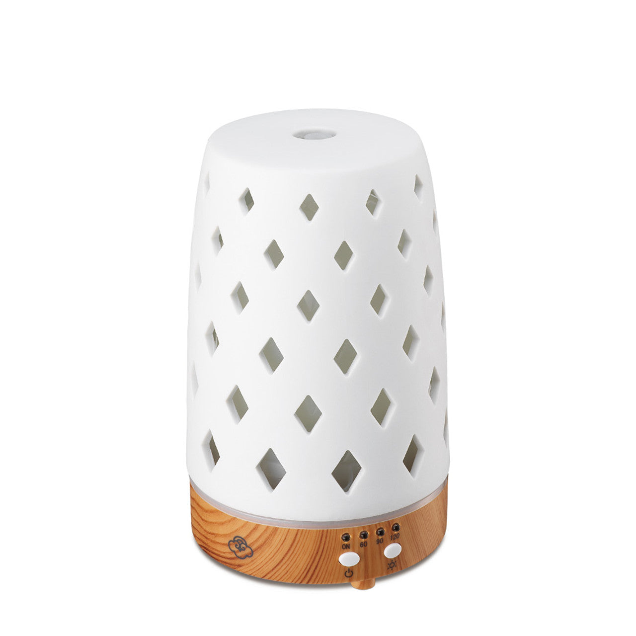 Serene House Ultrasonic Diffuser - Diamond White Ceramic