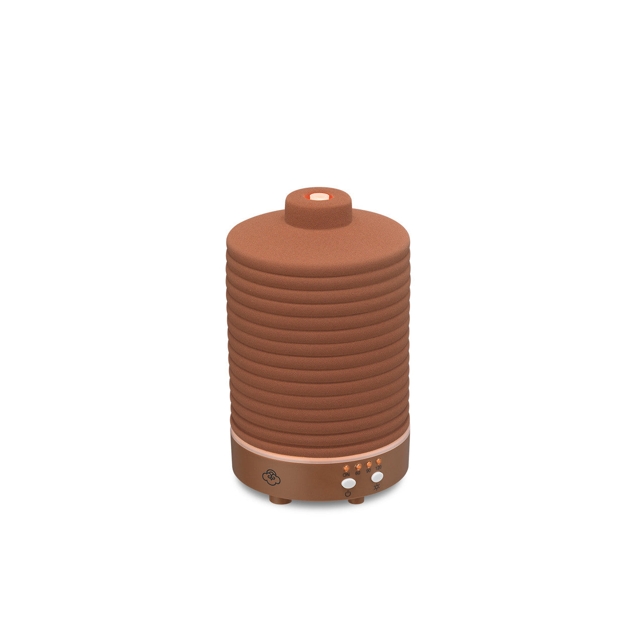 Serene House Ultrasonic Diffuser - Terracotta Brown Ceramic