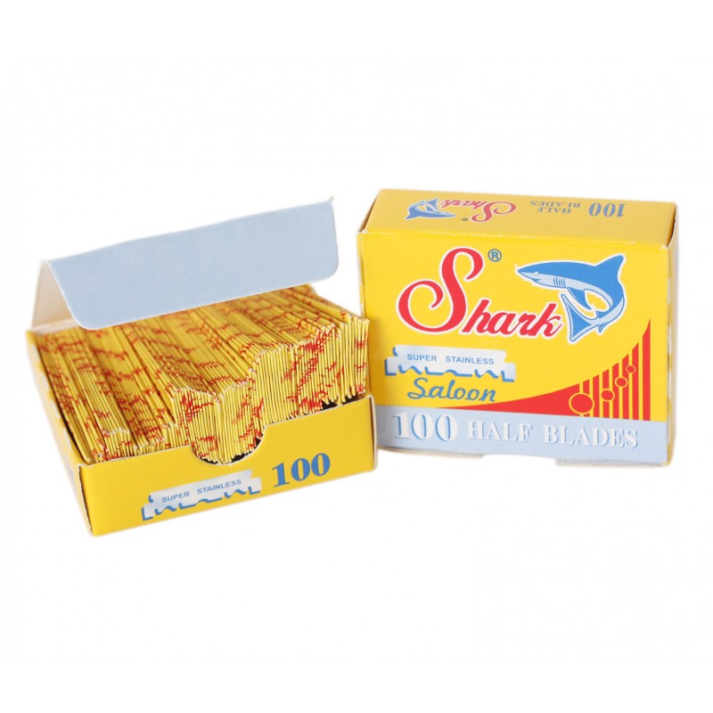 Shark Half Blades for Straight Edge Razor 100ct