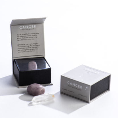 Shoppe Geo Zodiac Collection Mini Stone Pack - Cancer