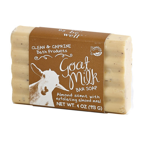 Simply Be Well Goat Milk Bar Soap 4oz 113g - Almond