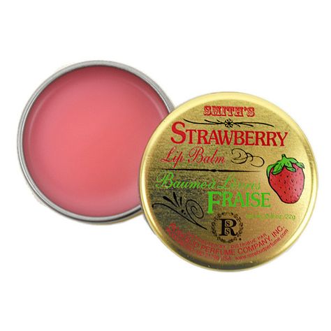 Smith's Lip Balm Tin 0.8oz 22g - Strawberry