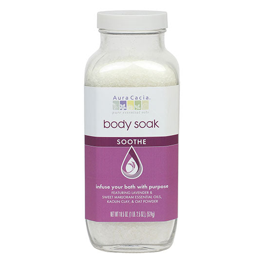 Aura Cacia Body Soak 18.5oz 524g - Soothe