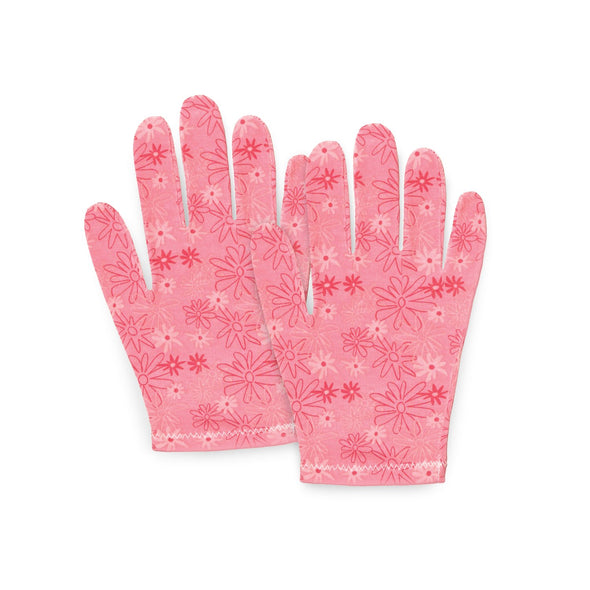 Spa Sister Cotton Moisturizing Gloves - Daisies