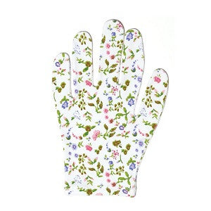Spa Sister Cotton Moisturizing Gloves - Wildflowers