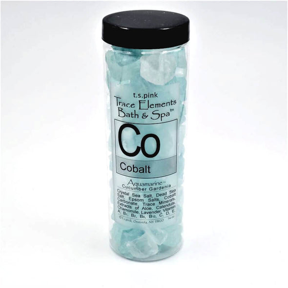 Trace Elements Bath Salts 14oz - Cobalt Aquamarine
