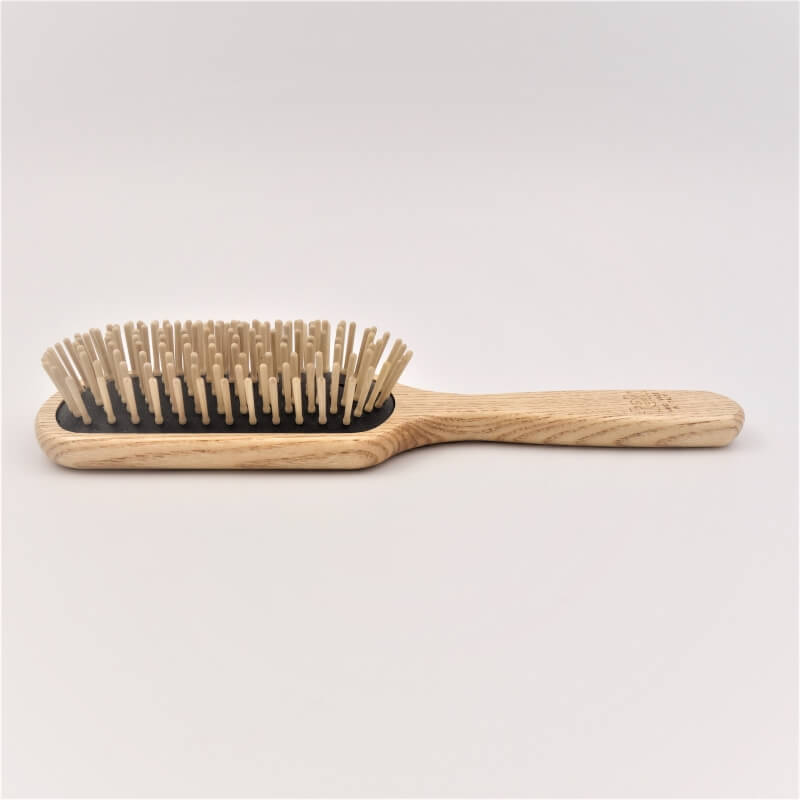 Tek Paddle Brush with Natural Wood Pins
