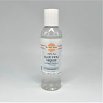 bottle of 100% soothing pure aloe vera liquid custom scent fragrance 4 ounce size