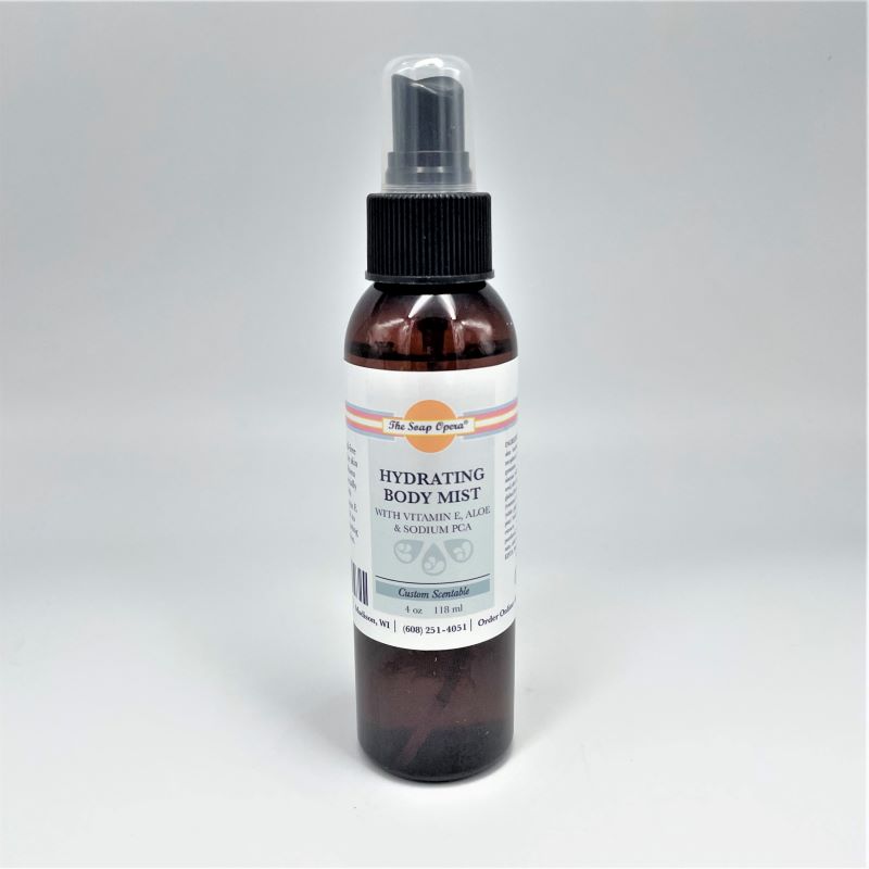 the soap opera hydrating body mist 4oz 118ml custom scentable choose your own fragrance