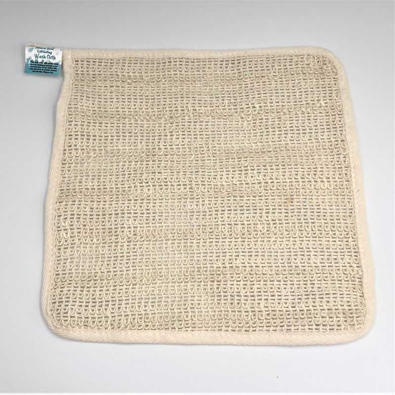 the soap opera natural sisal exfoliating wash cloth for soap lather shower body dry skin care