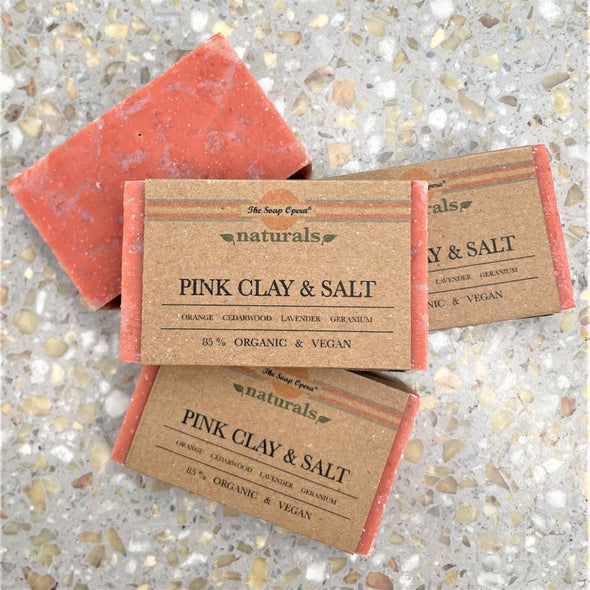 The Soap Opera Naturals Bar Soap 4oz - Pink Clay & Salt
