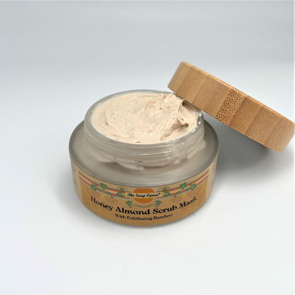 The Soap Opera Naturals Honey Almond Scrub Mask 3.5oz 103.5ml exfoliating