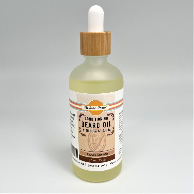 the soap opera shea jojoba conditioning beard oil moisturizing face skin care skincare men facial hair