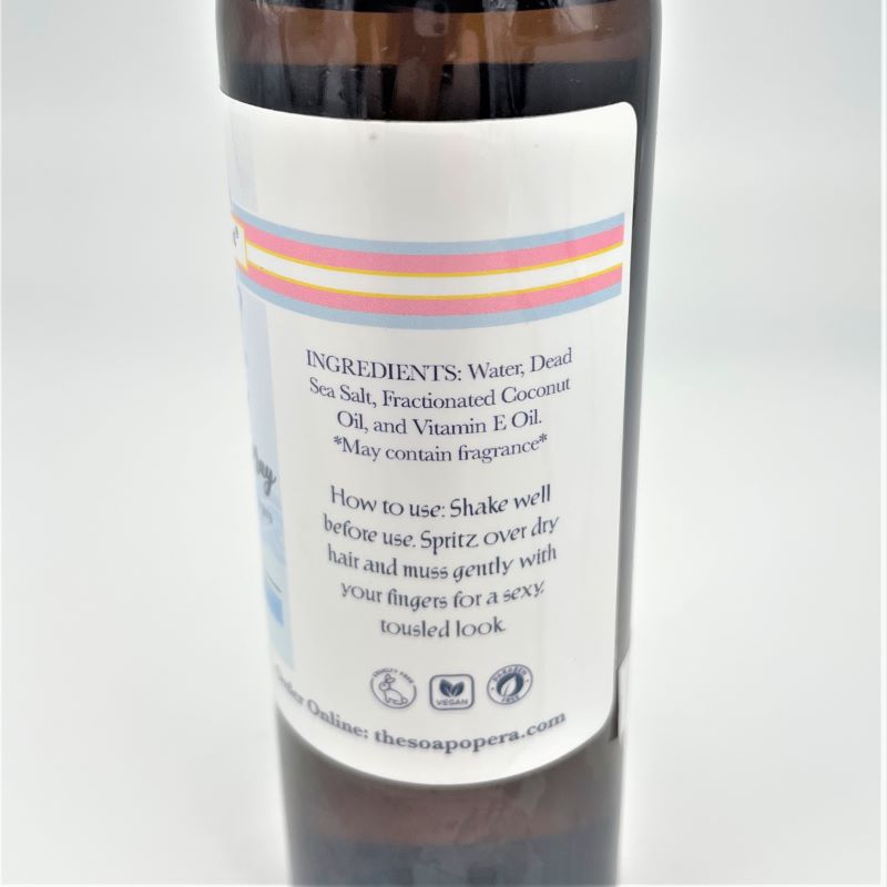 The Soap Opera Texturizing Sea Salt Spray 4oz (Custom Scentable)