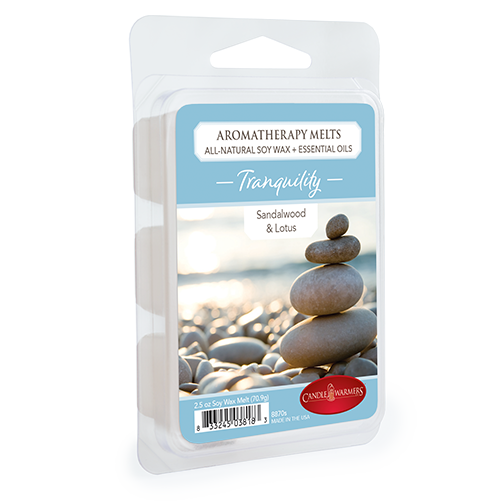Candle Warmers Etc. Aromatherapy Wax Melts 2.5oz - Tranquility (Sandalwood & Lotus)
