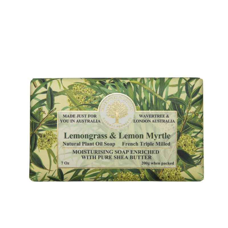 Long Lasting Bar Soap with Amazing Fragrance Lemongrass and Lemon