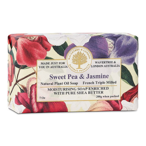 Long Lasting Bar Soap with Amazing Fragrance Sweet Pea Jasmine