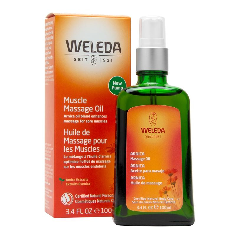 Weleda Arnica Massage Oil 3.4oz 100ml