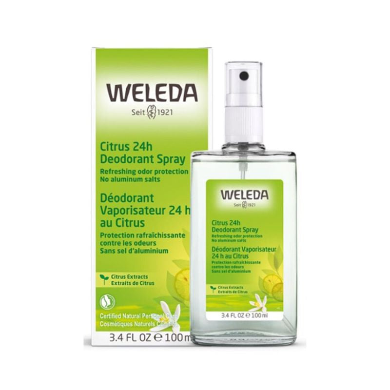 Weleda Spray Deodorant 3.4oz 100ml - Citrus