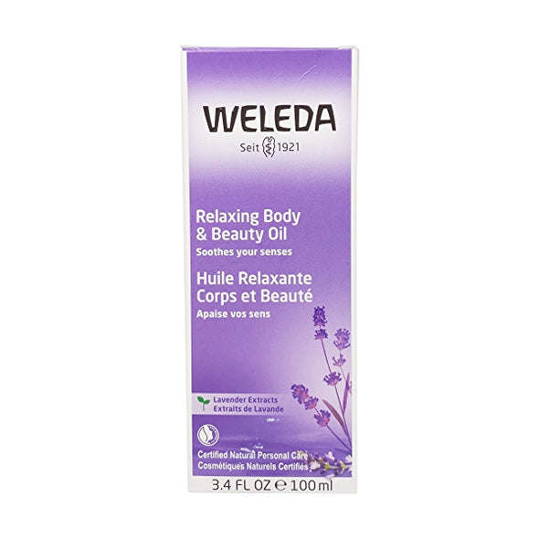 Weleda Relaxing Body & Beauty Oil 3.4oz 100ml - Lavender