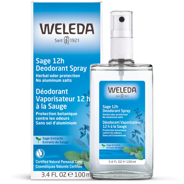 Weleda Spray Deodorant 3.4oz 100ml - Sage
