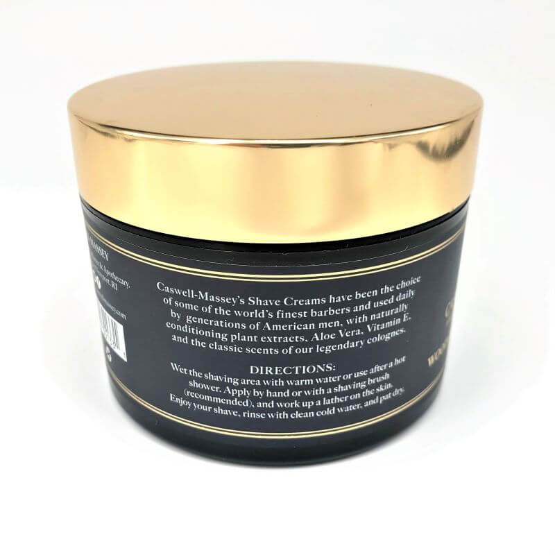 Caswell Massey Shave Cream Jar 8oz 226g - Woodgrain Sandalwood