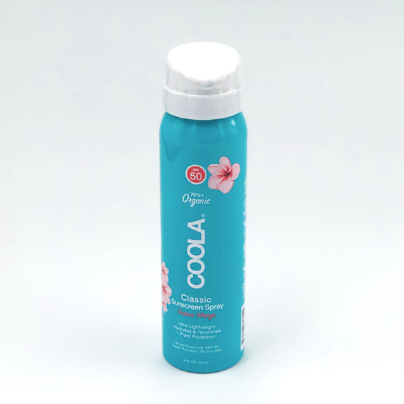 Coola Travel Classic Sunscreen Spray SPF 50 2fl oz 60ml - Guava Mango