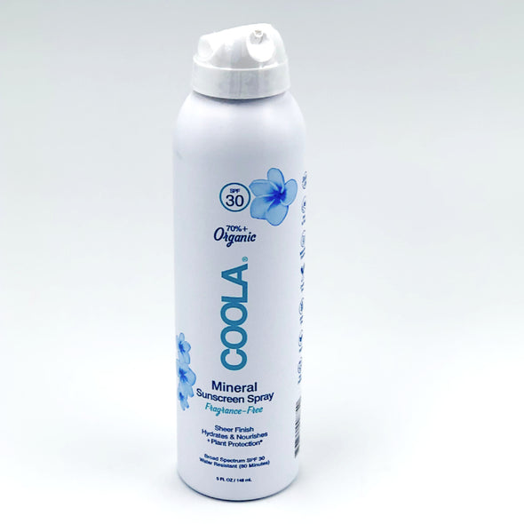 Coola Natural Mineral Sunscreen Spray SPF 30 5fl oz 148ml - Fragrance Free