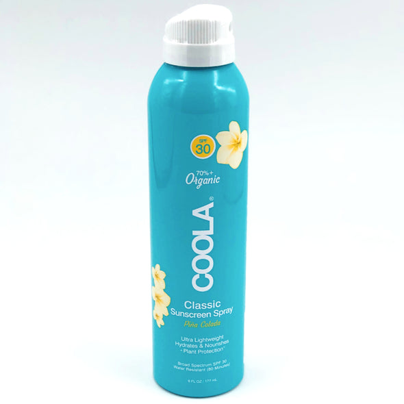 Coola Classic Sunscreen Spray SPF 30 6fl oz 177ml - Pina Colada