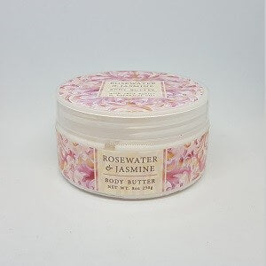 Greenwich Bay Body Butter 8oz 230g - Rosewater and Jasmine