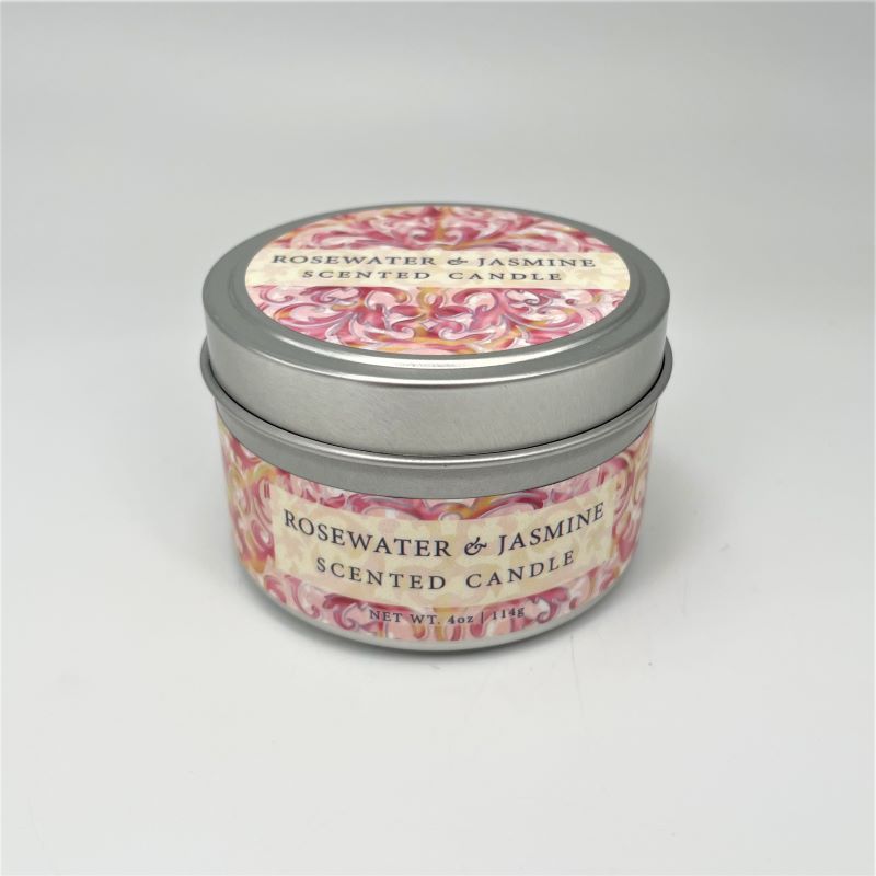 Greenwich Bay Scented Candle 4oz 114g - Rosewater Jasmine