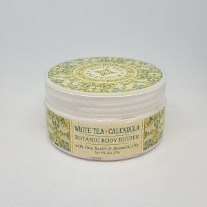 Greenwich Bay Body Butter 8 oz 230 g - White Tea Calendula