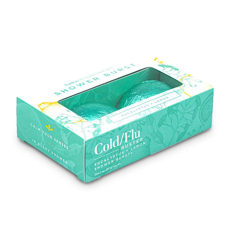 hydra Shower Burst Duo Gift Set - Cold & Flu Buster Eucalyptus Lemon