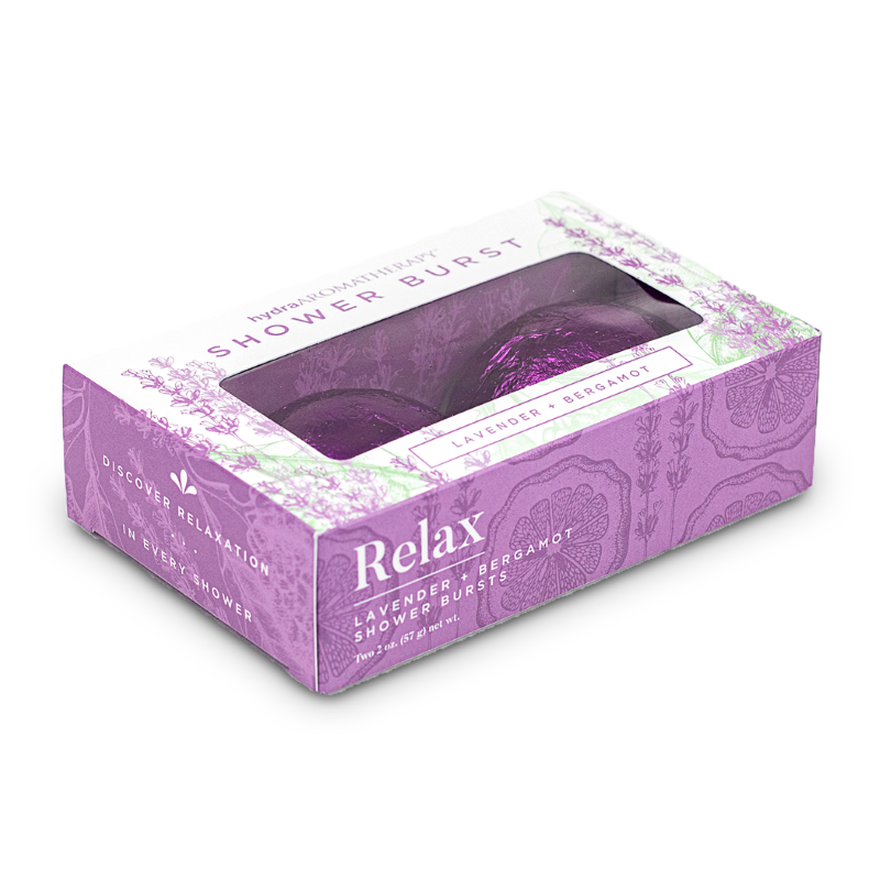 hydra Shower Burst Duo Gift Set - Relax Lavender Bergamot