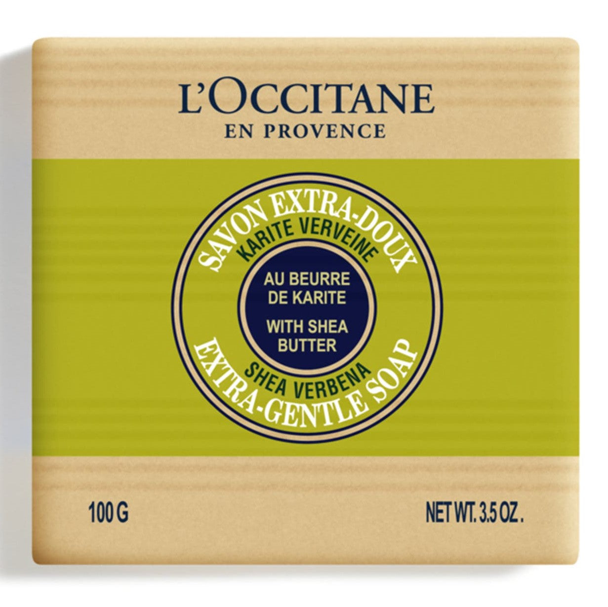 L'Occitane Shea Extra-Gentle Bar Soap - Verbena